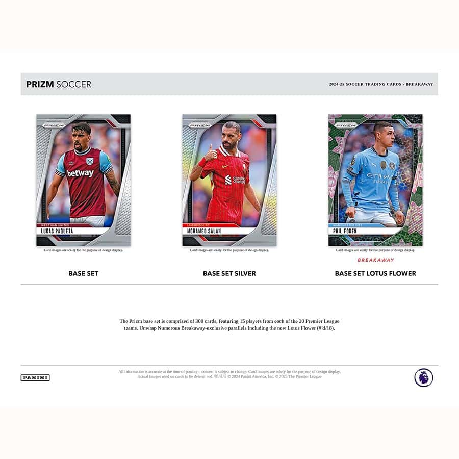2024-25 Prizm EPL Breakaway Soccer Hobby Box