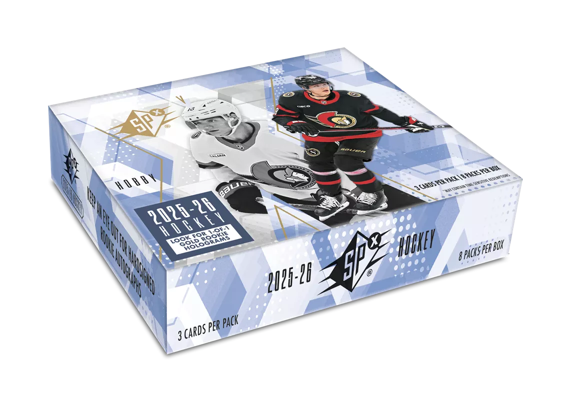 2025-26 Upper Deck SPX Hockey Hobby Master Case (Case of 20 Boxes)