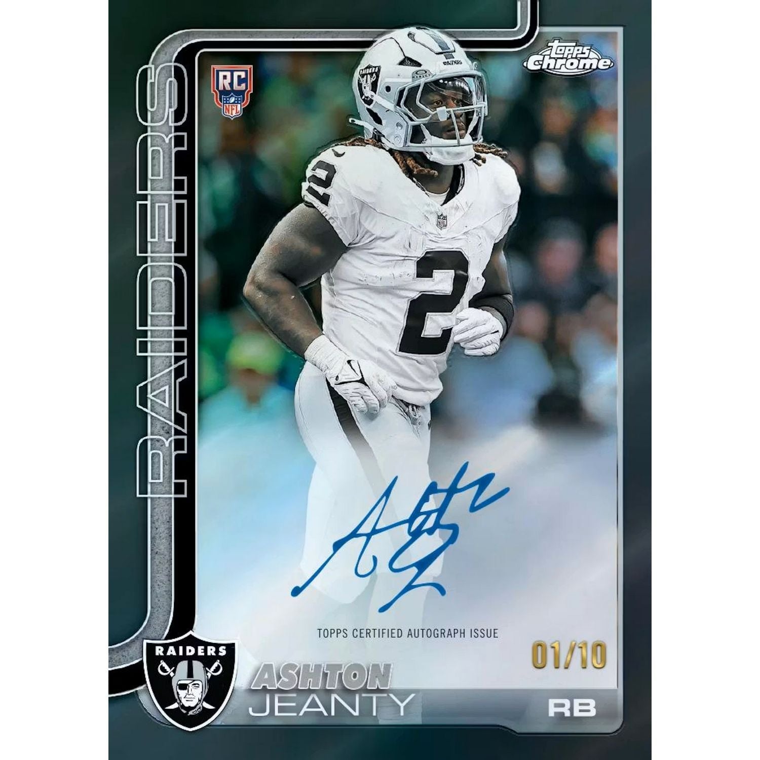 2025 Topps Chrome Football Mega Box