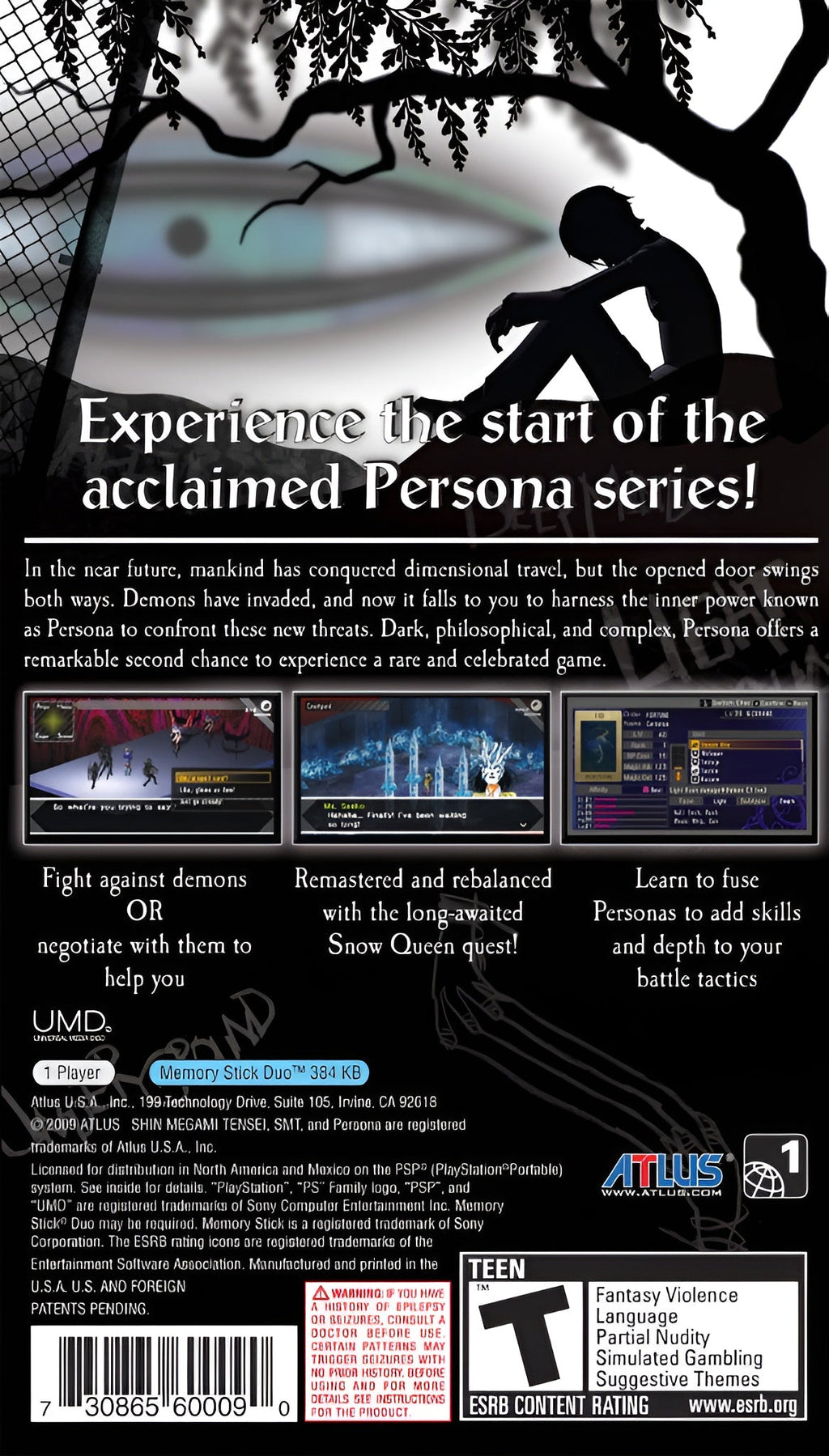 Shin Megami Tensei: Persona - PlayStation Portable