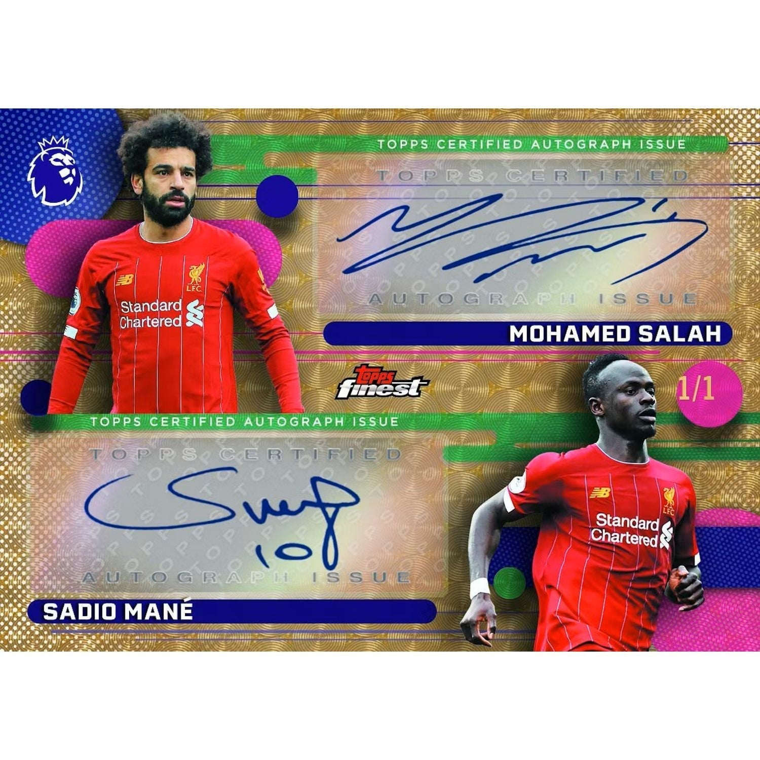 2026 Topps Finest Premier League EPL Soccer Hobby Box