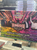 Decision 2024 Political Trading Cards - HOBBY BOX [RARE Rainbow Foil Version]