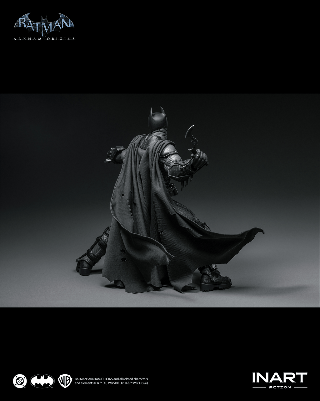 INART Action – Batman: Arkham Origins – Batman (Battle Damaged Version) Action Figure