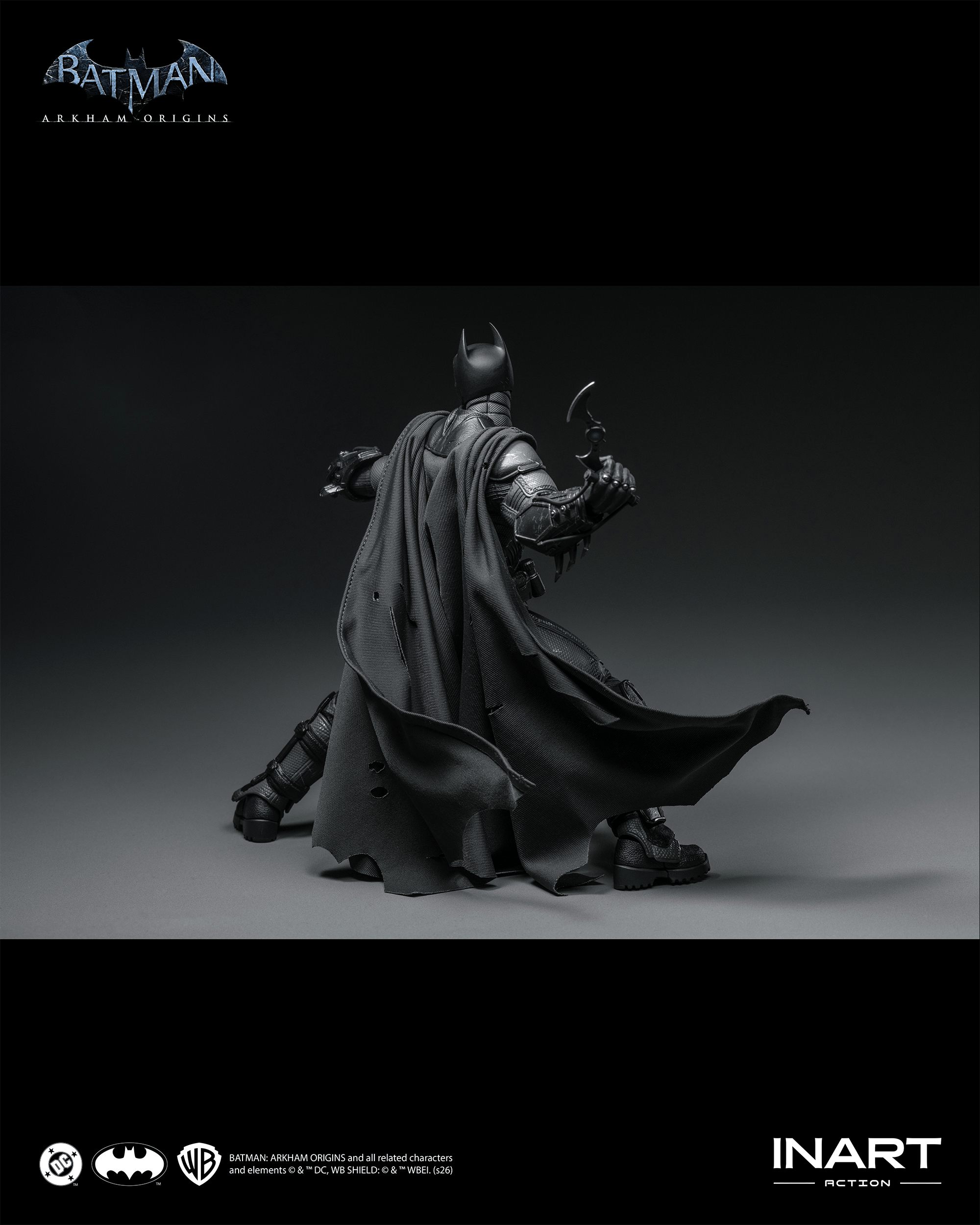 INART Action – Batman: Arkham Origins – Batman (Battle Damaged Version) Action Figure