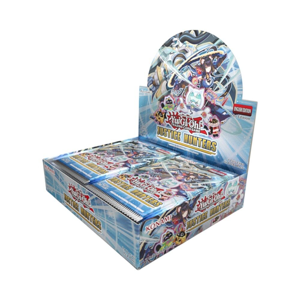 PREORDER YuGiOh Justice Hunters Booster Case (12 Booster Boxes)