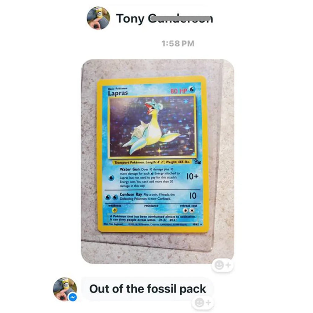 10X Pokémon Booster Packs and Golden Ticket
