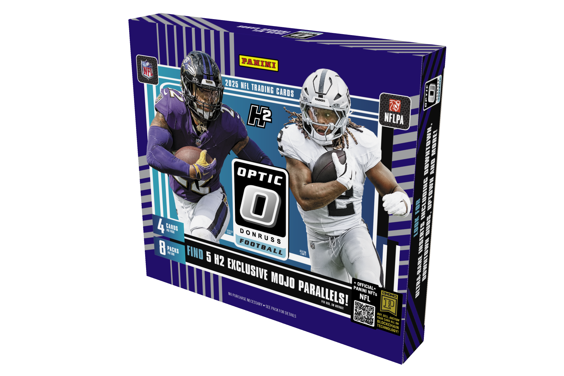 2025-26 Panini Donruss Optic NFL Football H2 Hobby Box