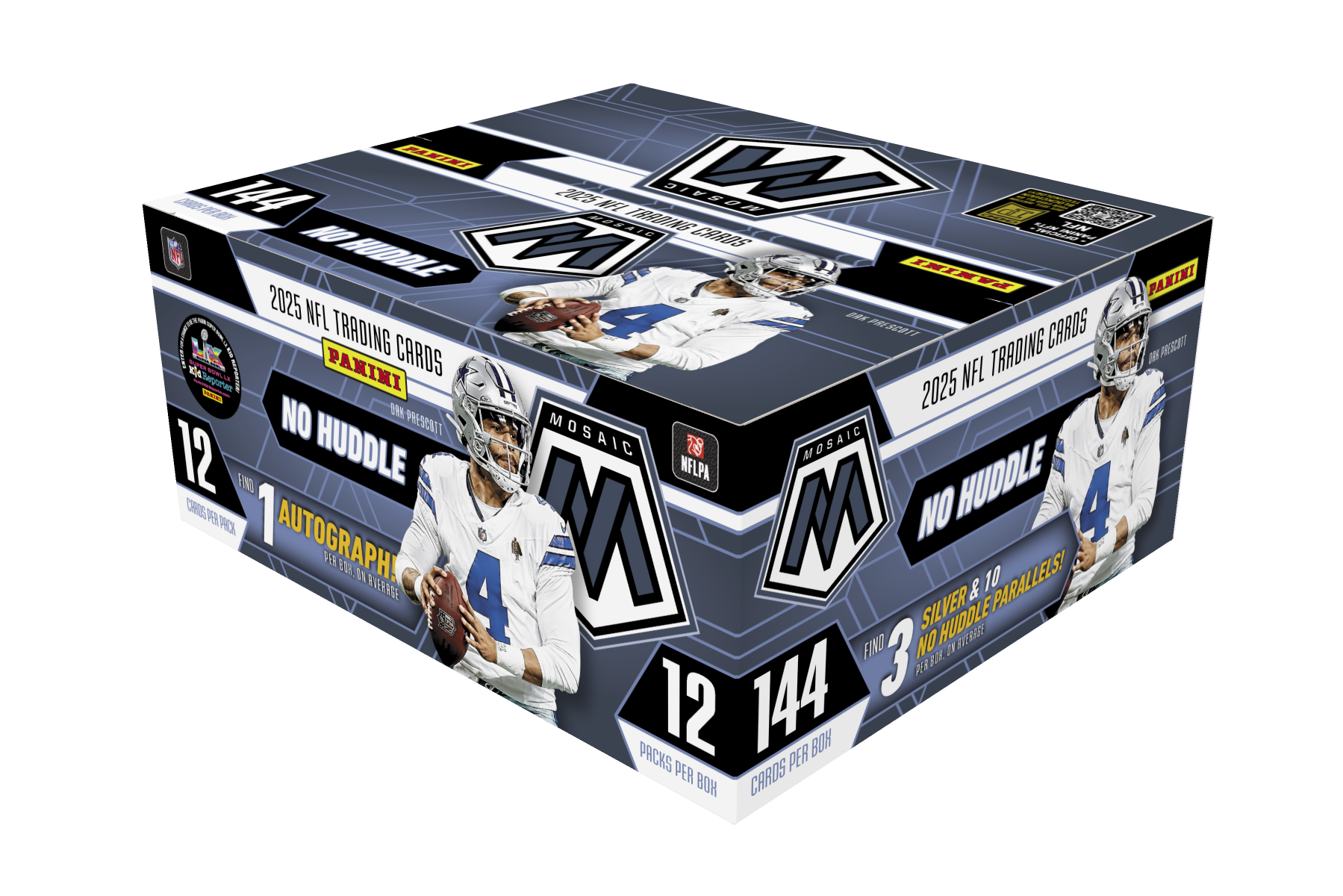 2025-26 Panini Mosaic NFL Football No Huddle Box