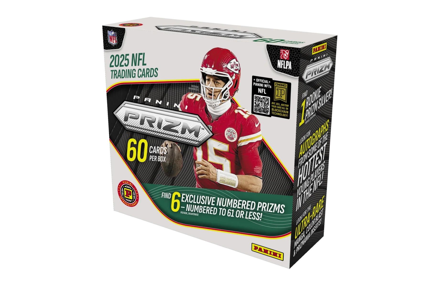 2025 Panini Prizm Football Hobby International Box