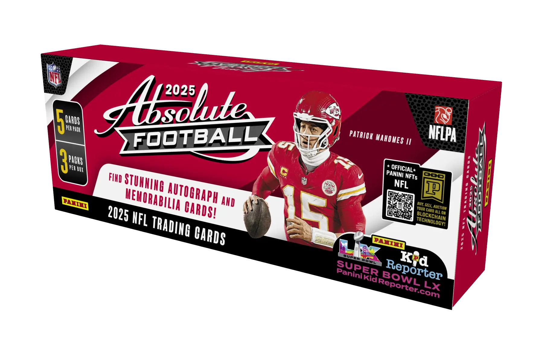 2025 Panini Absolute NFL Trading Card Box (Hobby)