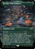 Boseiju, Who Endures (Borderless) (412) (Foil) [Kamigawa: Neon Dynasty]