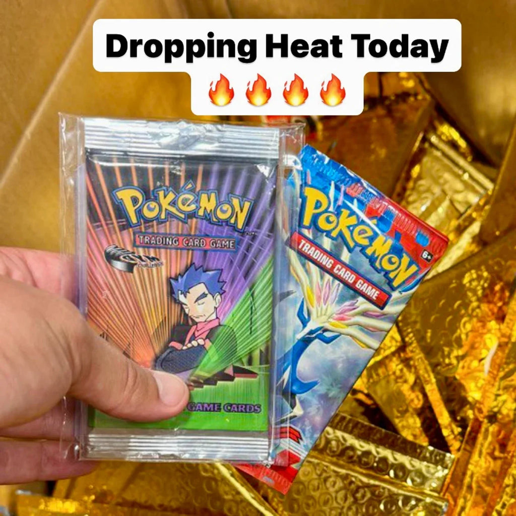 25X Pokémon Booster Packs and Golden Ticket