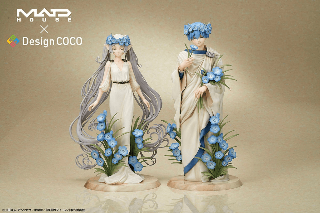 MADHOUSE x DesignCOCO Frieren: Beyond Journey's End Frieren &amp; Himmel - Art Nouveau Style - 1/7 Complete Figure