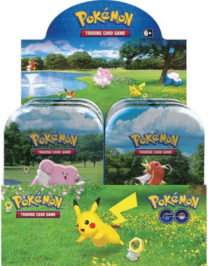 Pokemon - Pokemon GO - Mini Tin Display Case