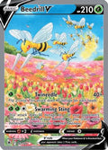 Beedrill V 161/189 - Pokemon Astral Radiance Holofoil