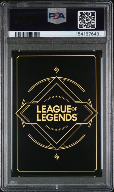 Lee Sin Signature Overnumber PSA 10