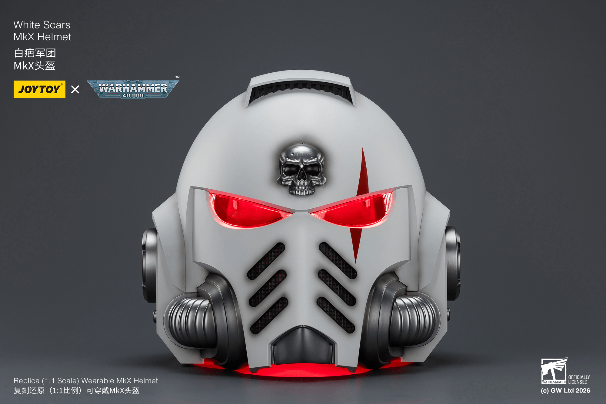 White Scars MkX Helmet