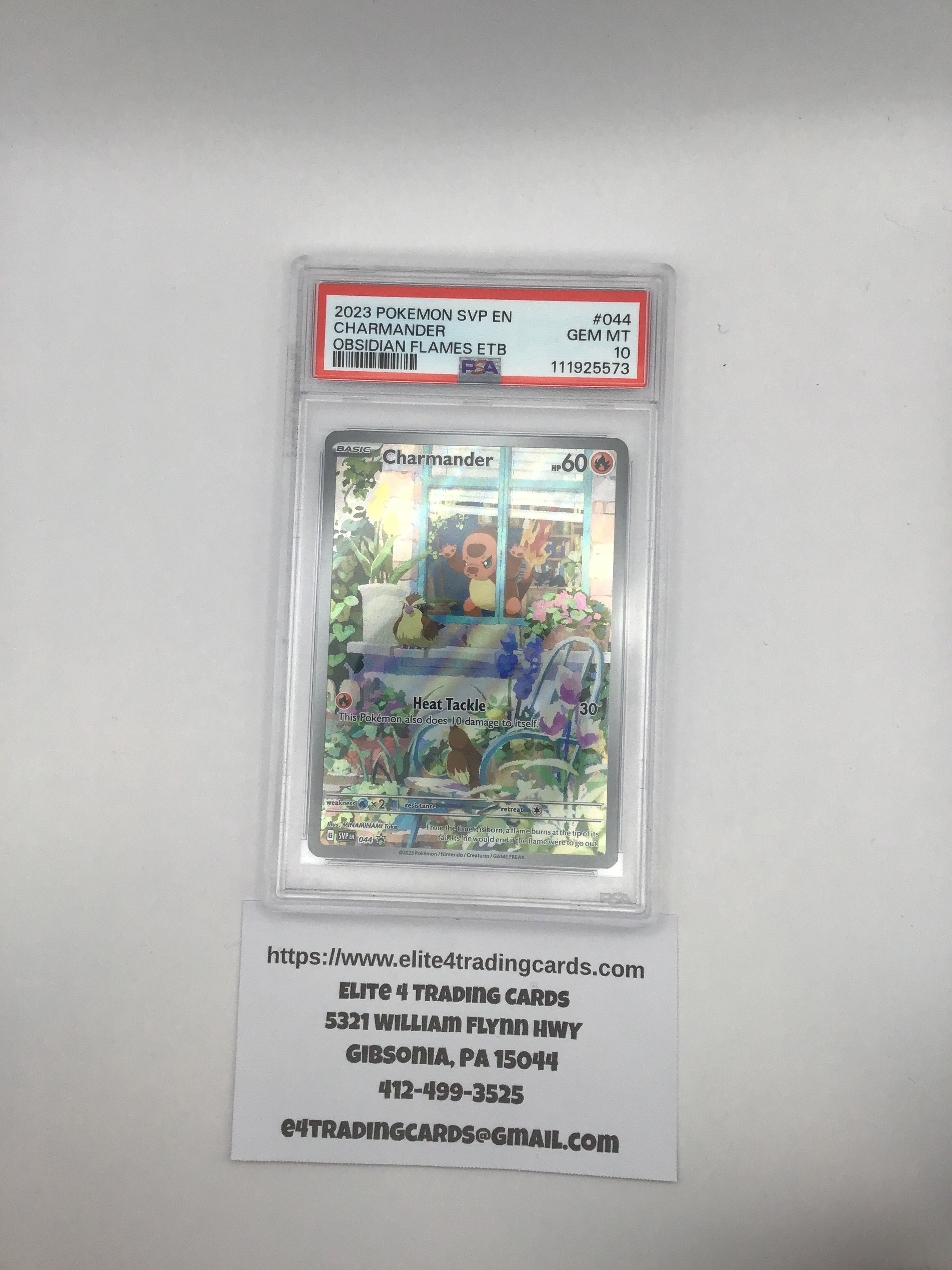 Charmander #44 Pokemon Promo (PSA 10)