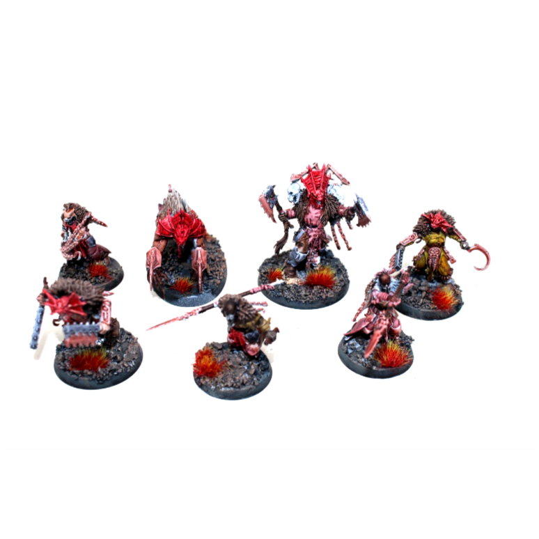 Warhammer Blades of Khorne Warband Well Painted JYS85