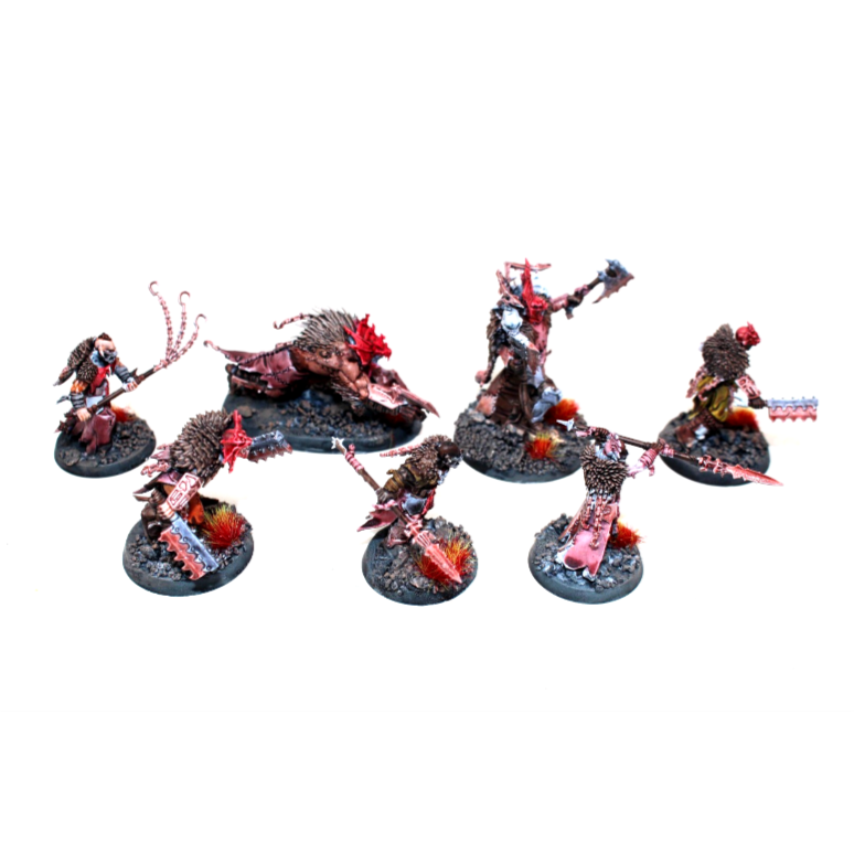 Warhammer Blades of Khorne Warband Well Painted JYS85