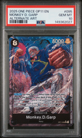 PSA 10 MONKEY D. GARP ALTERNATE ART