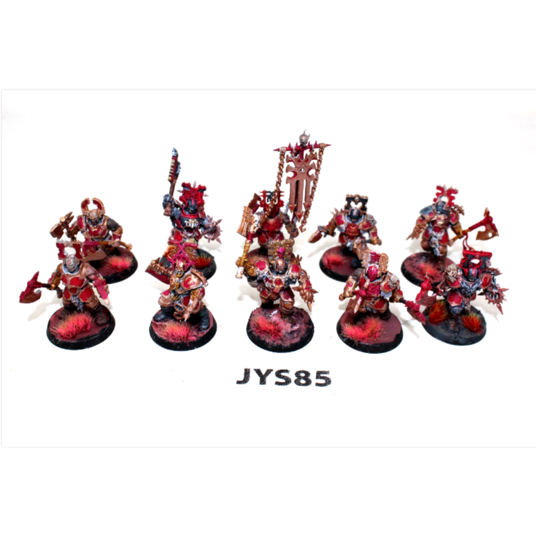 Warhammer Blades of Khorne Blood Warriors Well Painted JYS85