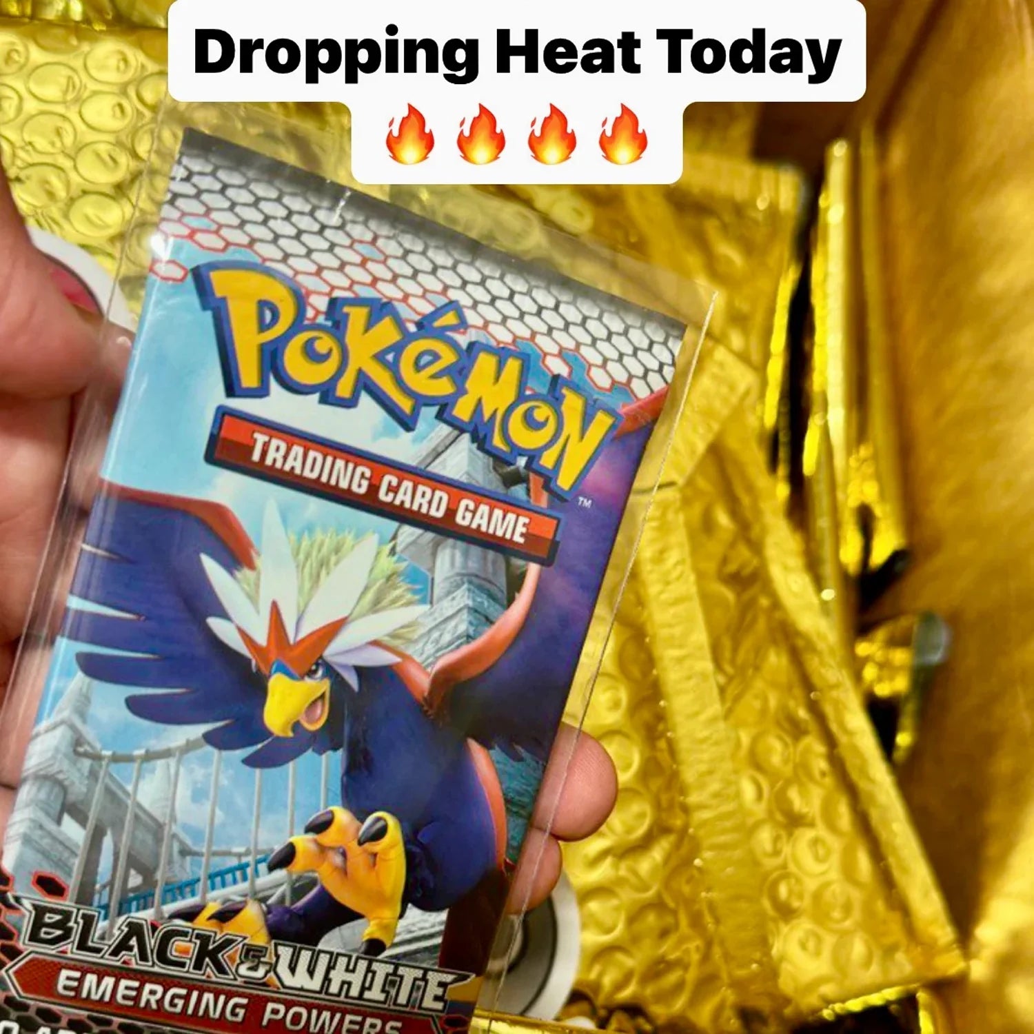 25X Pokémon Booster Packs and Golden Ticket