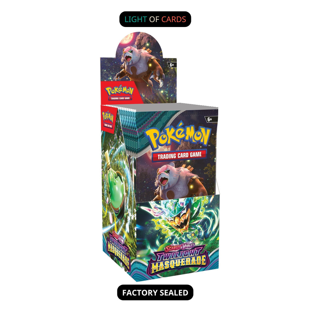 [Sealed] Pokémon TCG - Scarlet & Violet - Twilight Masquerade Booster Bundle