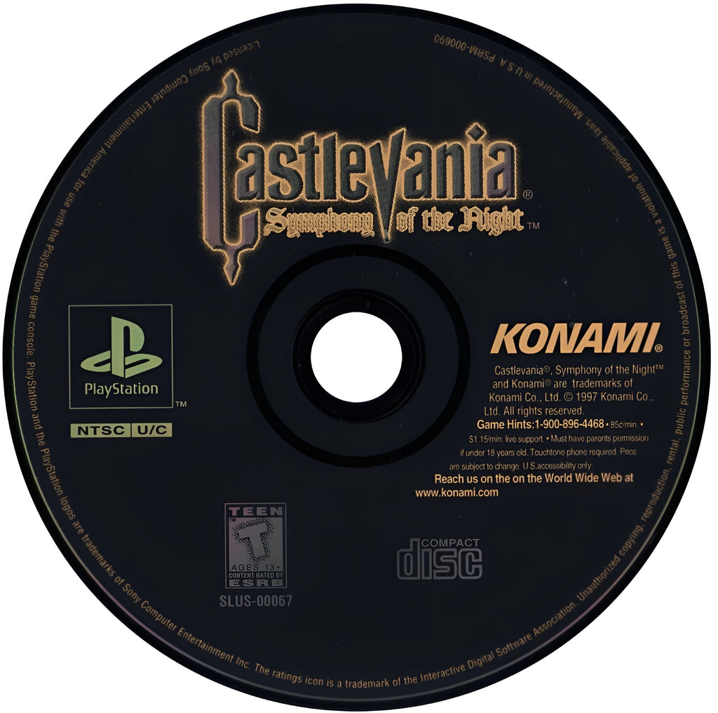 Castlevania: Symphony of the Night - PlayStation