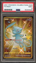 PSA 9 - 2021 POKEMON CELEBRATIONS #025 FA/MEW