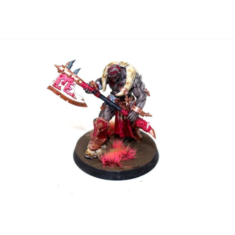 Warhammer Blades of Khorne Slaughterpriest Well Painted JYS88
