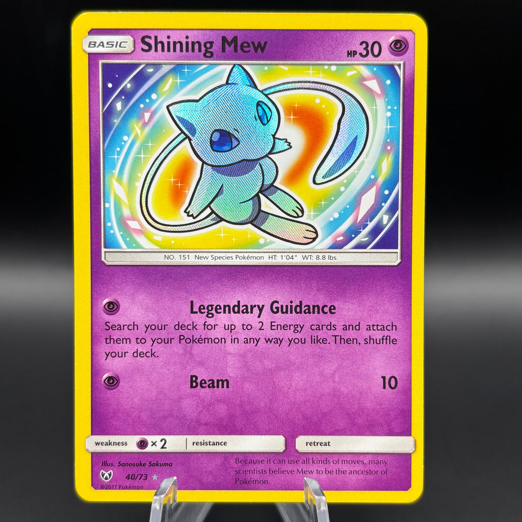 Shining Mew - Shining Legends Single Card