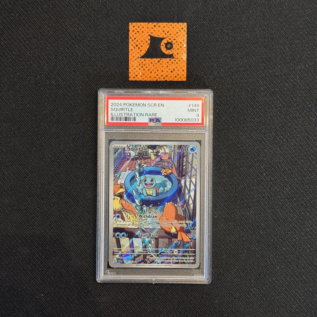[PSA 9] Squirtle - IR - 148/142 - Stellar Crown