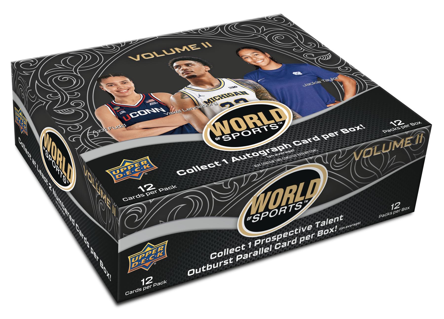 Upper Deck - 2025 - World of Sports - Volume 2 - Hobby Box