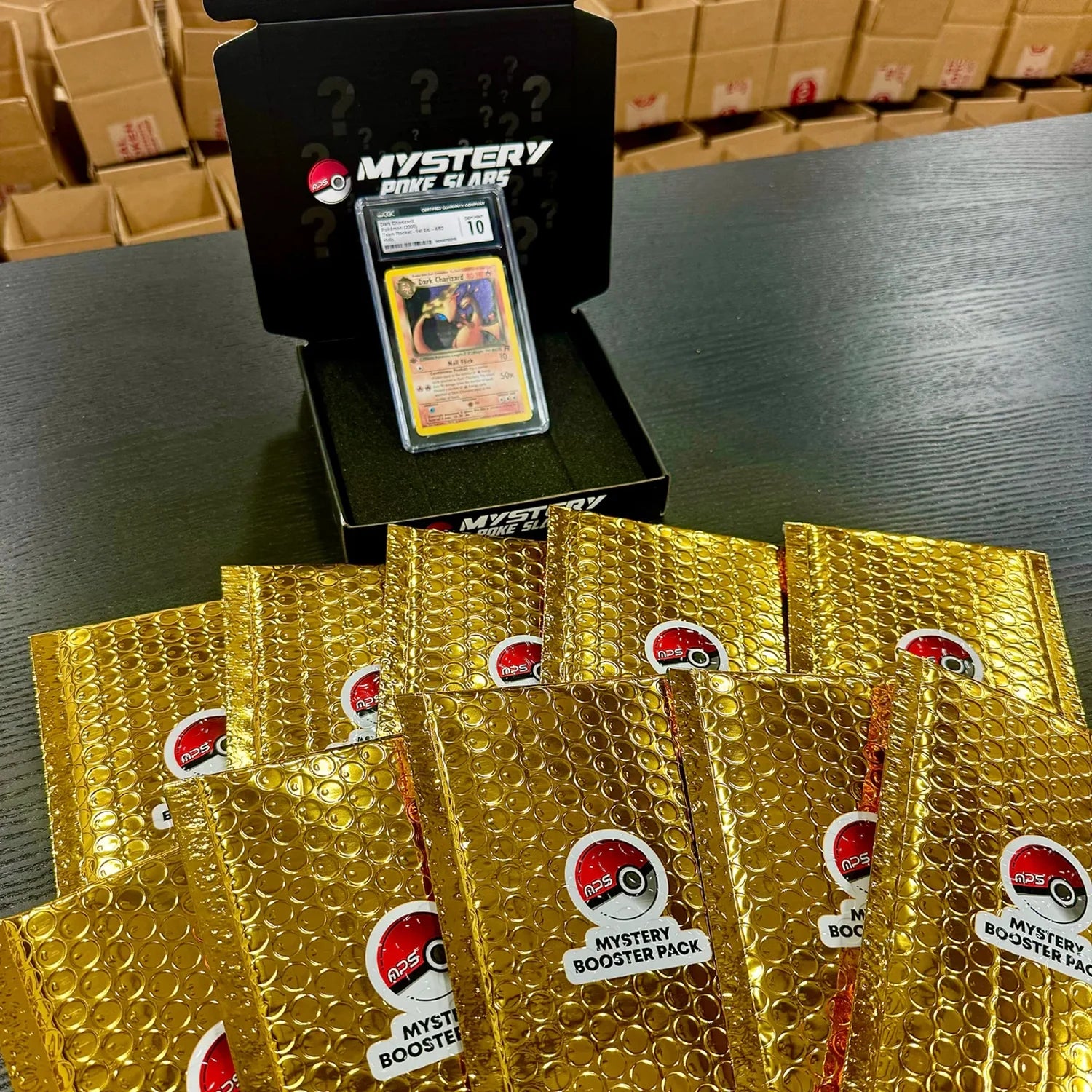 Starter Pokémon Mystery Box and Golden Ticket