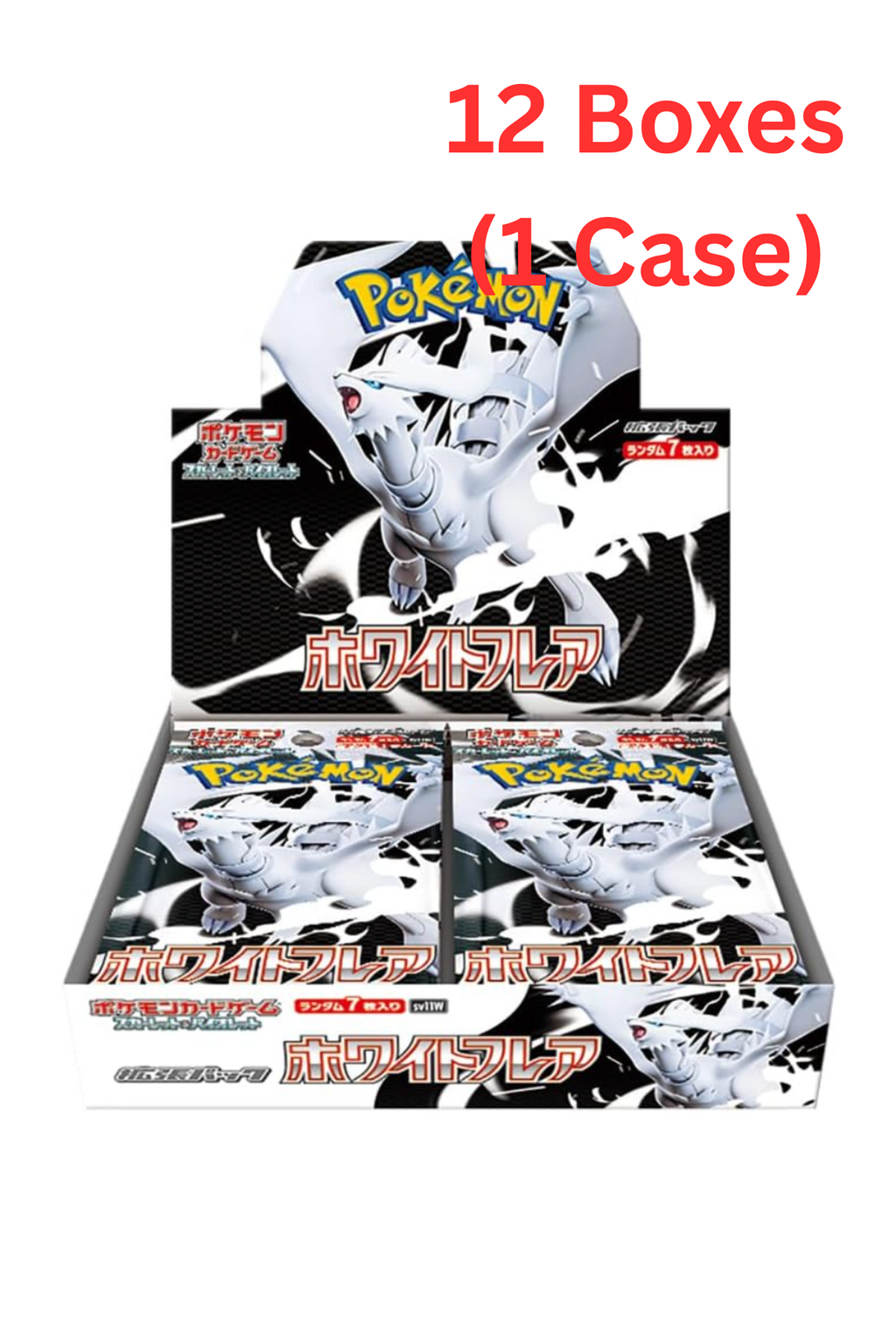 Pokémon TCG: (1 Case) White Flare sv11W BOX - NEW/Sealed (2025/06/06)