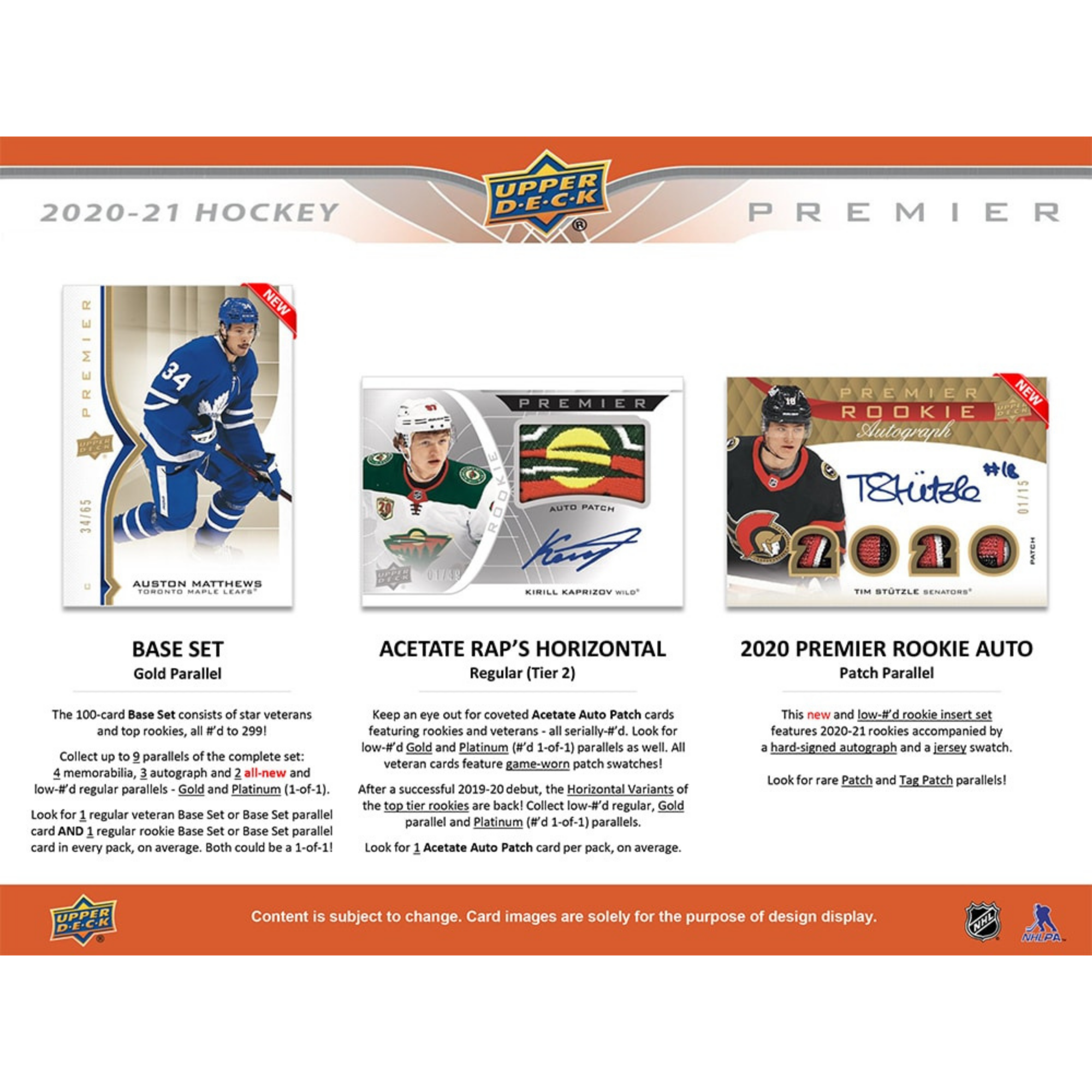 2020-21 Upper Deck Premier Hockey Hobby