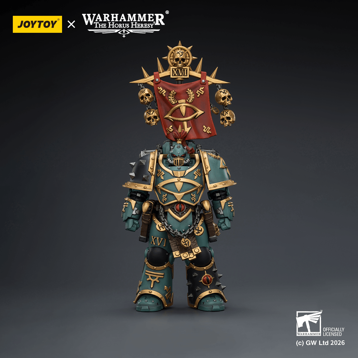 Sons of Horus Vheren Ashurhaddon Master of the True Sons, with the Axe Serpentis