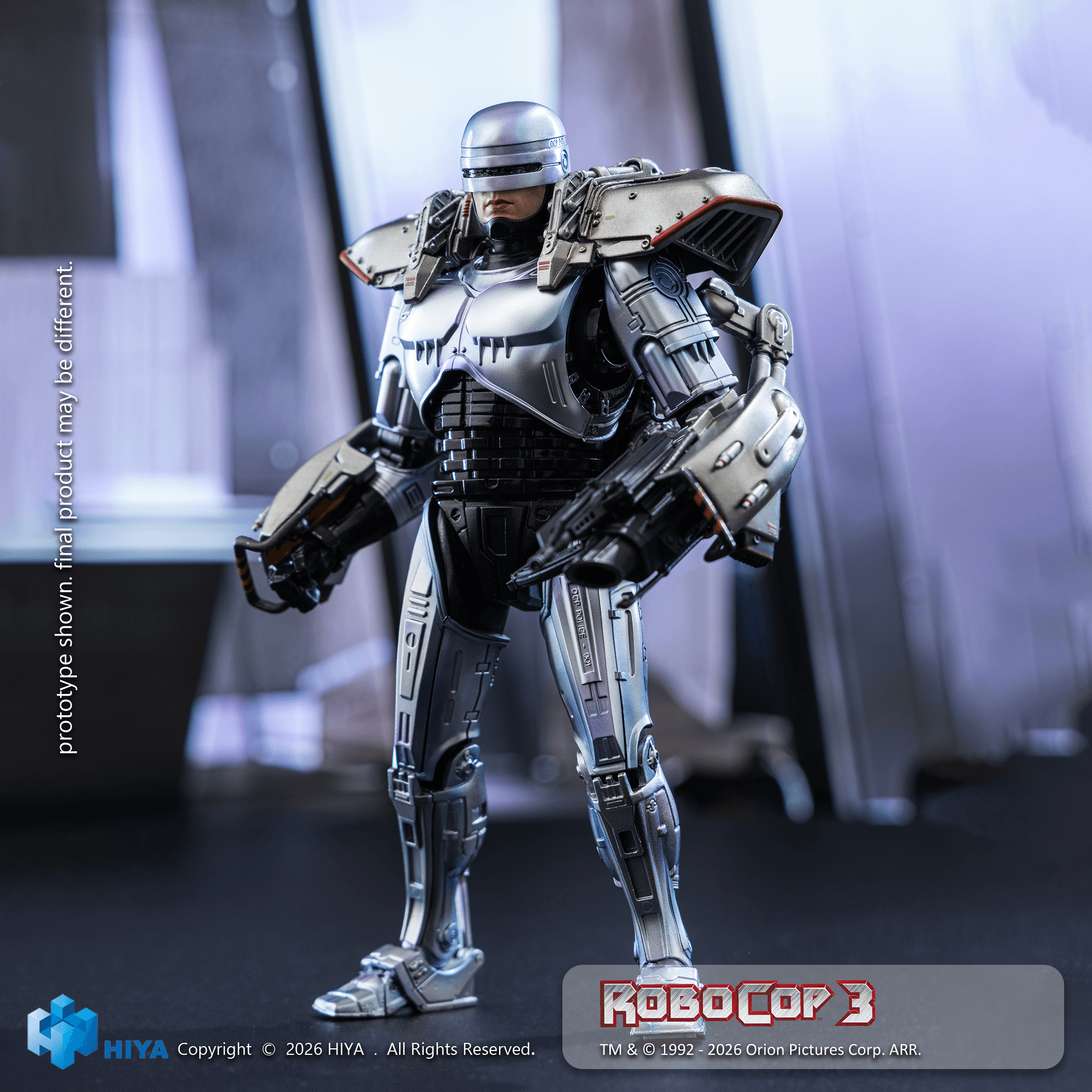 HIYA Exquisite Super Series 112 Scale 6.5 Inch RoboCop 3 RoboCop Action Figure