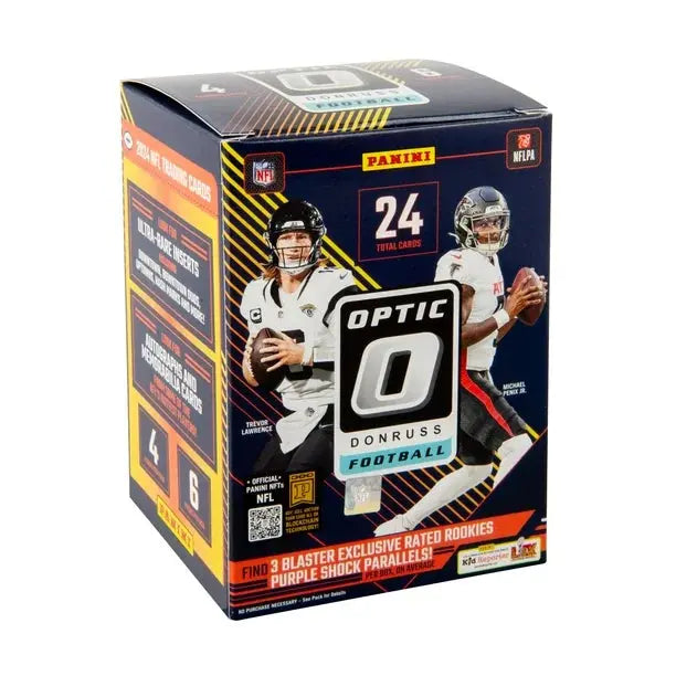 2024 Panini Donruss Optic Football Trading Cards Blaster Box