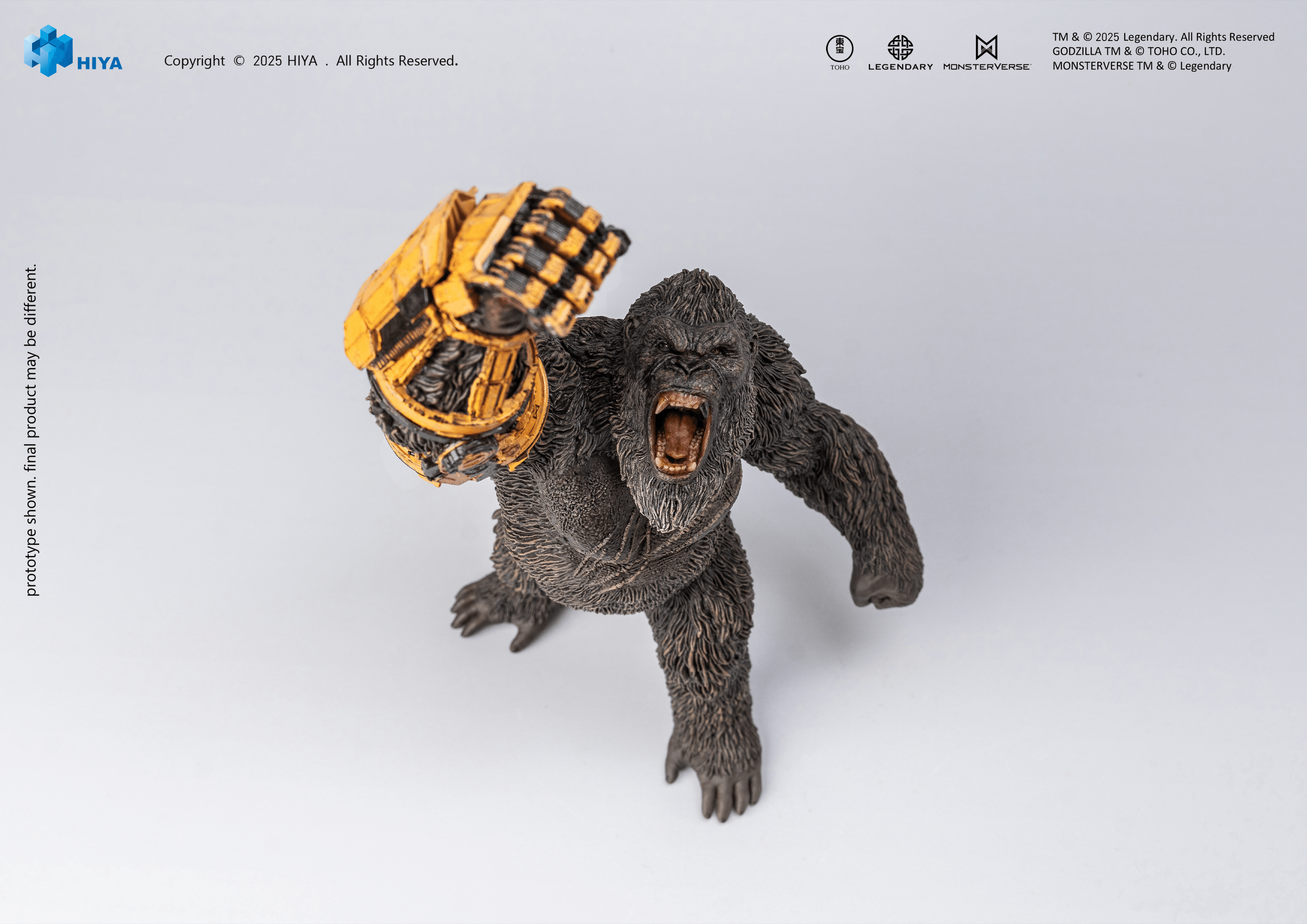 HIYA Stylist Series None Scale 8.7 Inch Godzilla x Kong The New Empire Kong B.E.A.S.T. Glove Version PVC statue