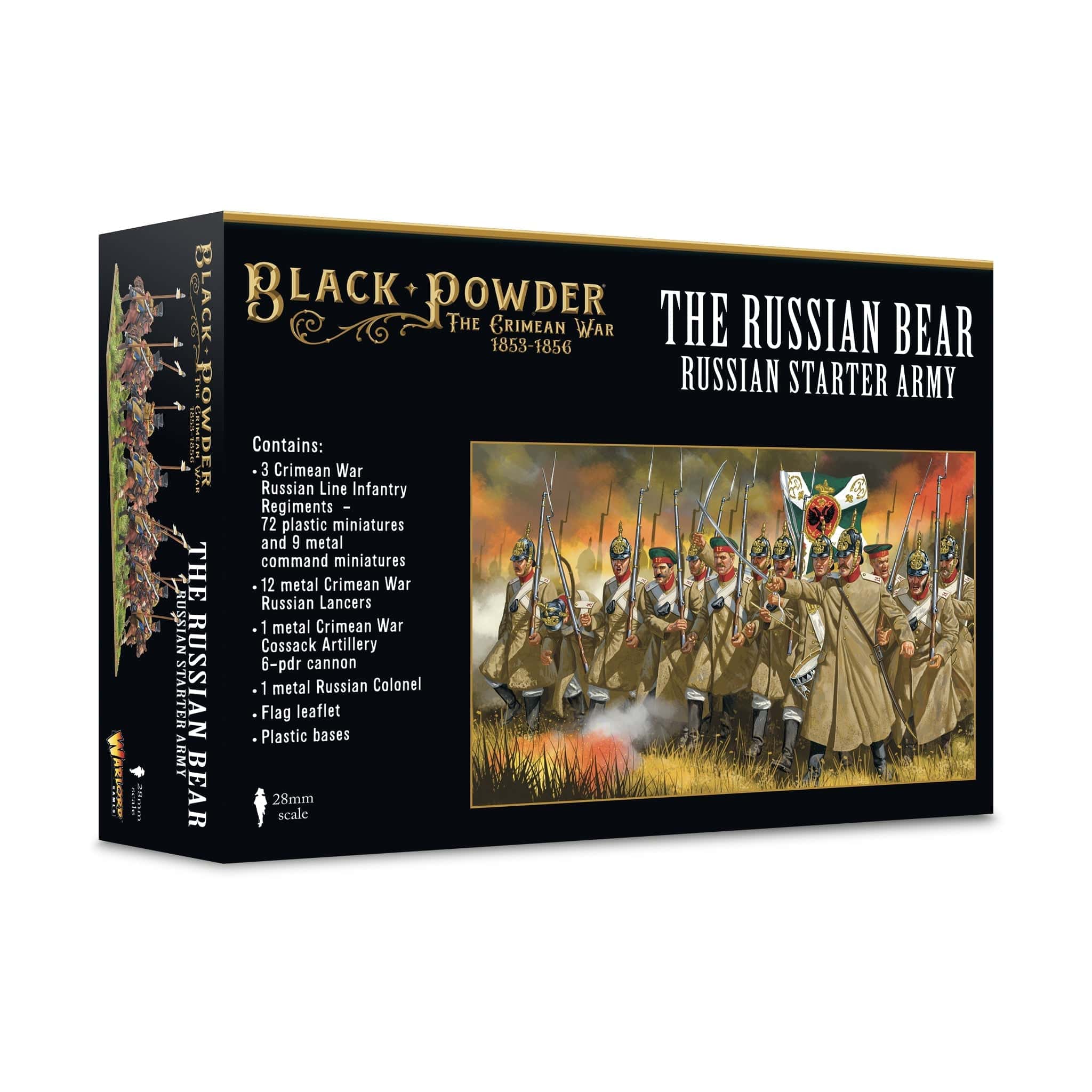 The Russian Bear- Crimean War Russian starter army