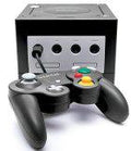 Schwarze GameCube Konsole - (Kosmetische Mängel) (Gamecube)