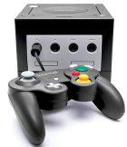 Schwarze GameCube Konsole - (Kosmetische Mängel) (Gamecube)