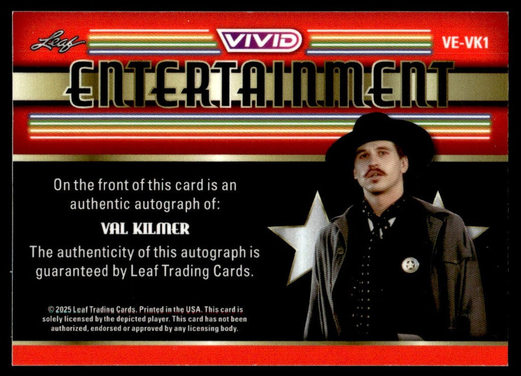 2025 Leaf Vivid VE-VK1 Val Kilmer Entertainment Auto
