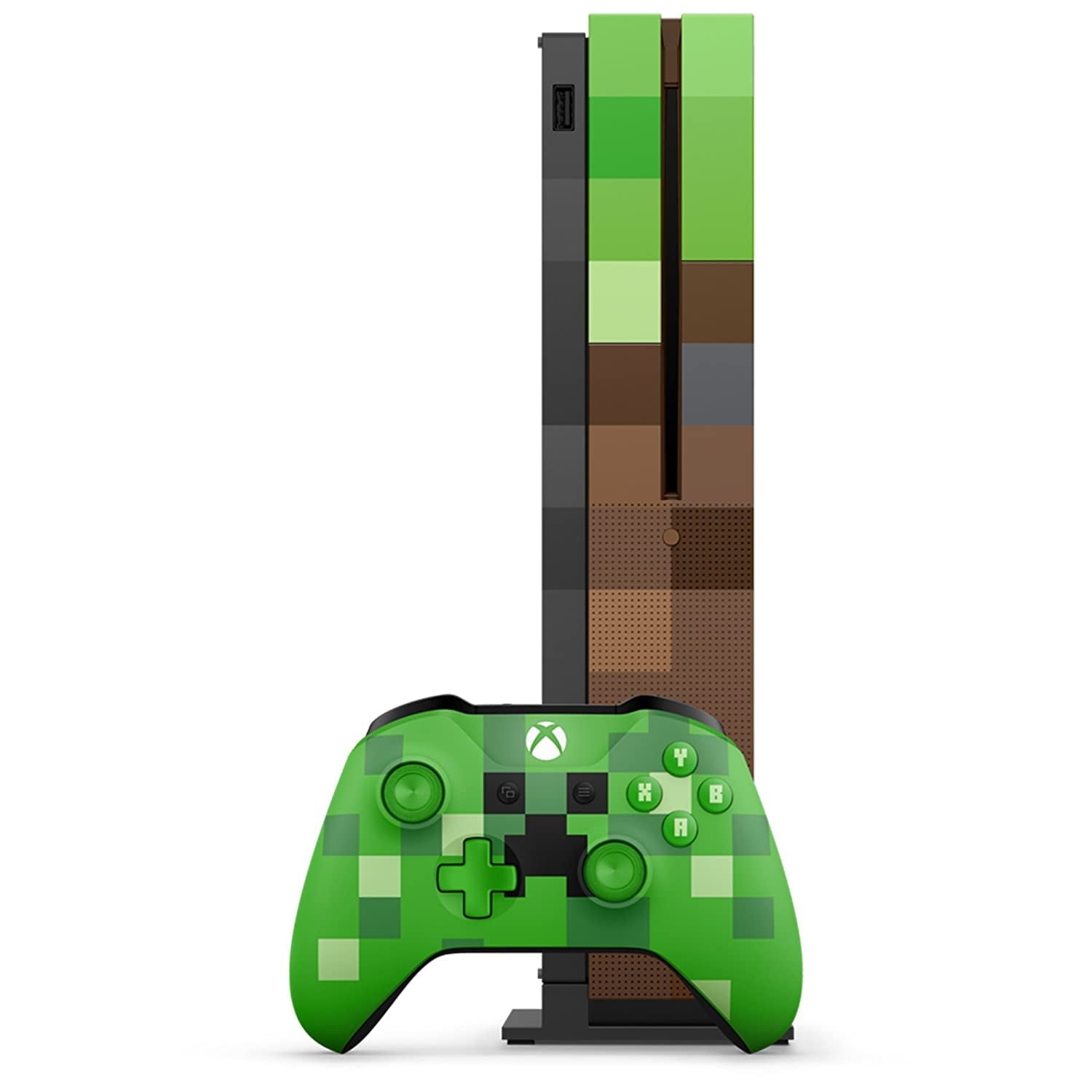 Xbox One S 1TB Console - Minecraft Limited Edition