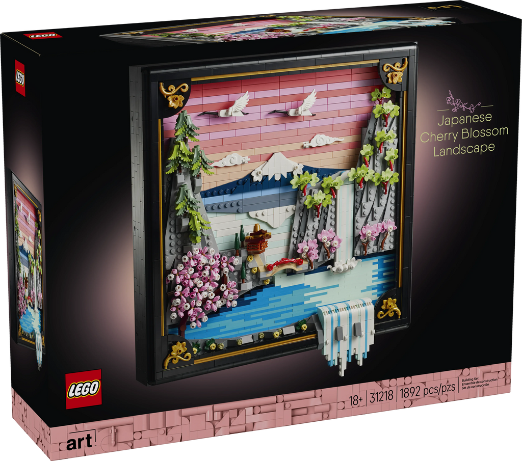 LEGO® ART Japanese Cherry Blossom Landscape 31218