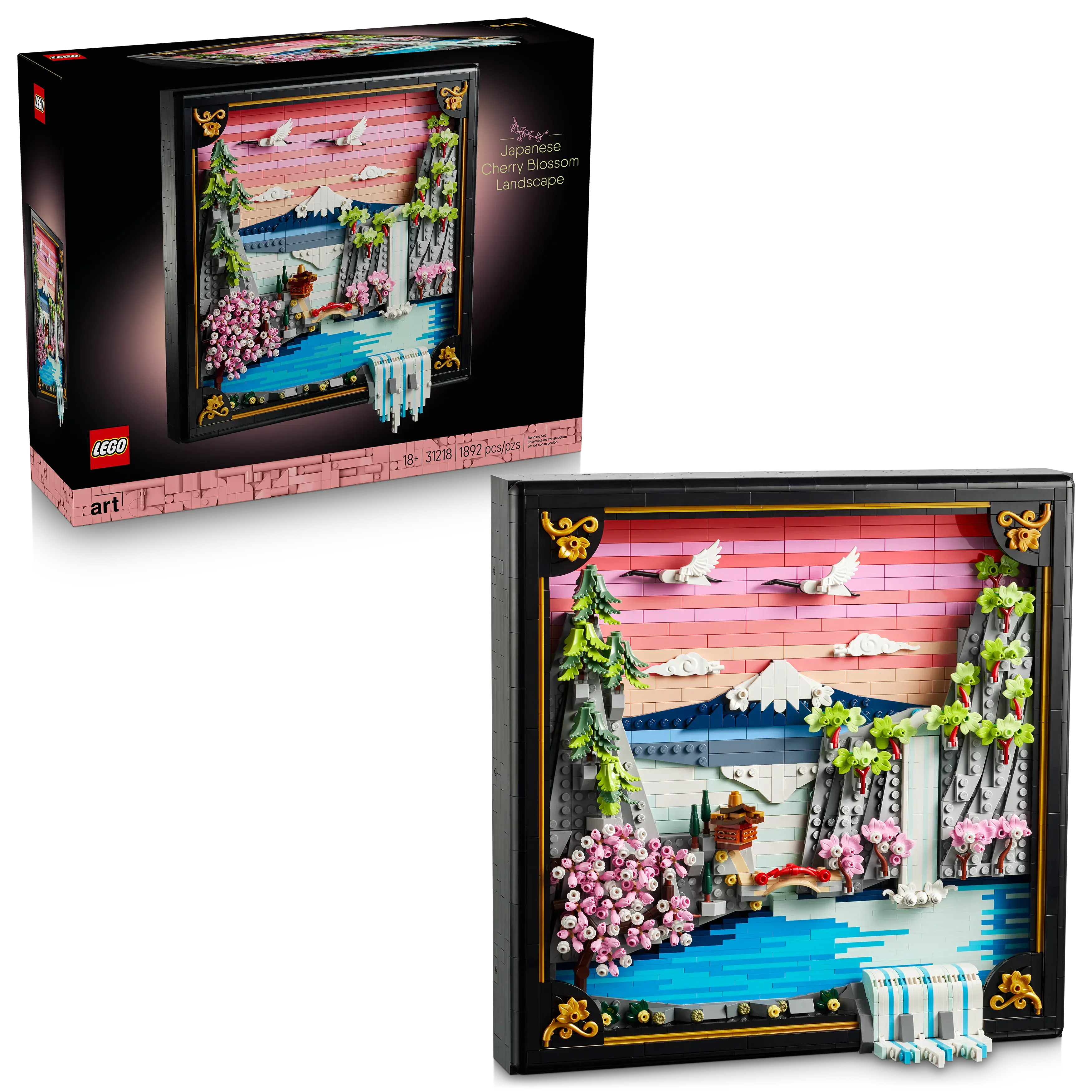 LEGO® ART Japanese Cherry Blossom Landscape 31218