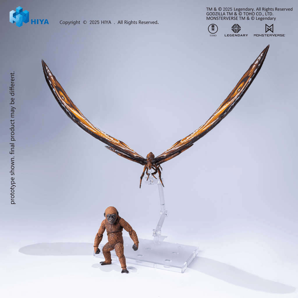 None Scale 14 Inch Godzilla x Kong The New Empire Mothra Premium Set Action Figure