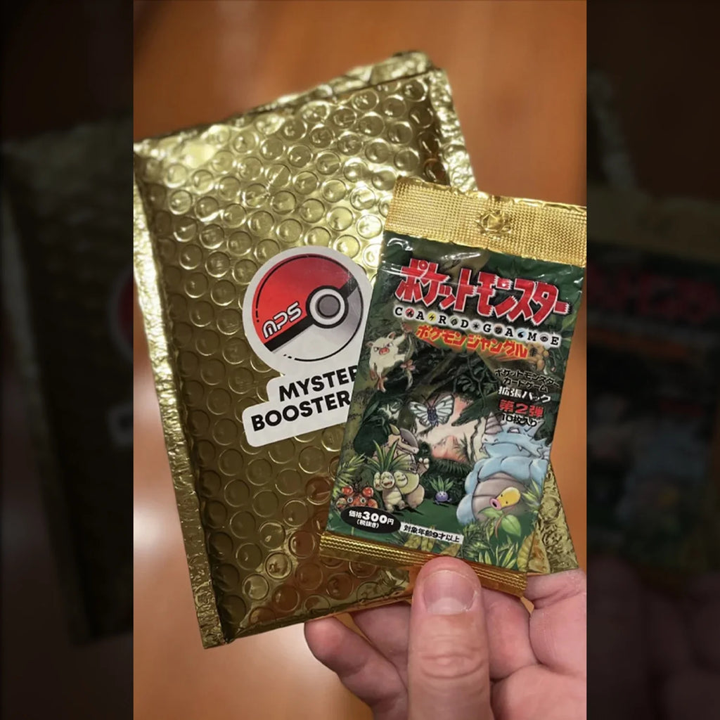 50X Pokémon Booster Packs and Two Golden Tickets